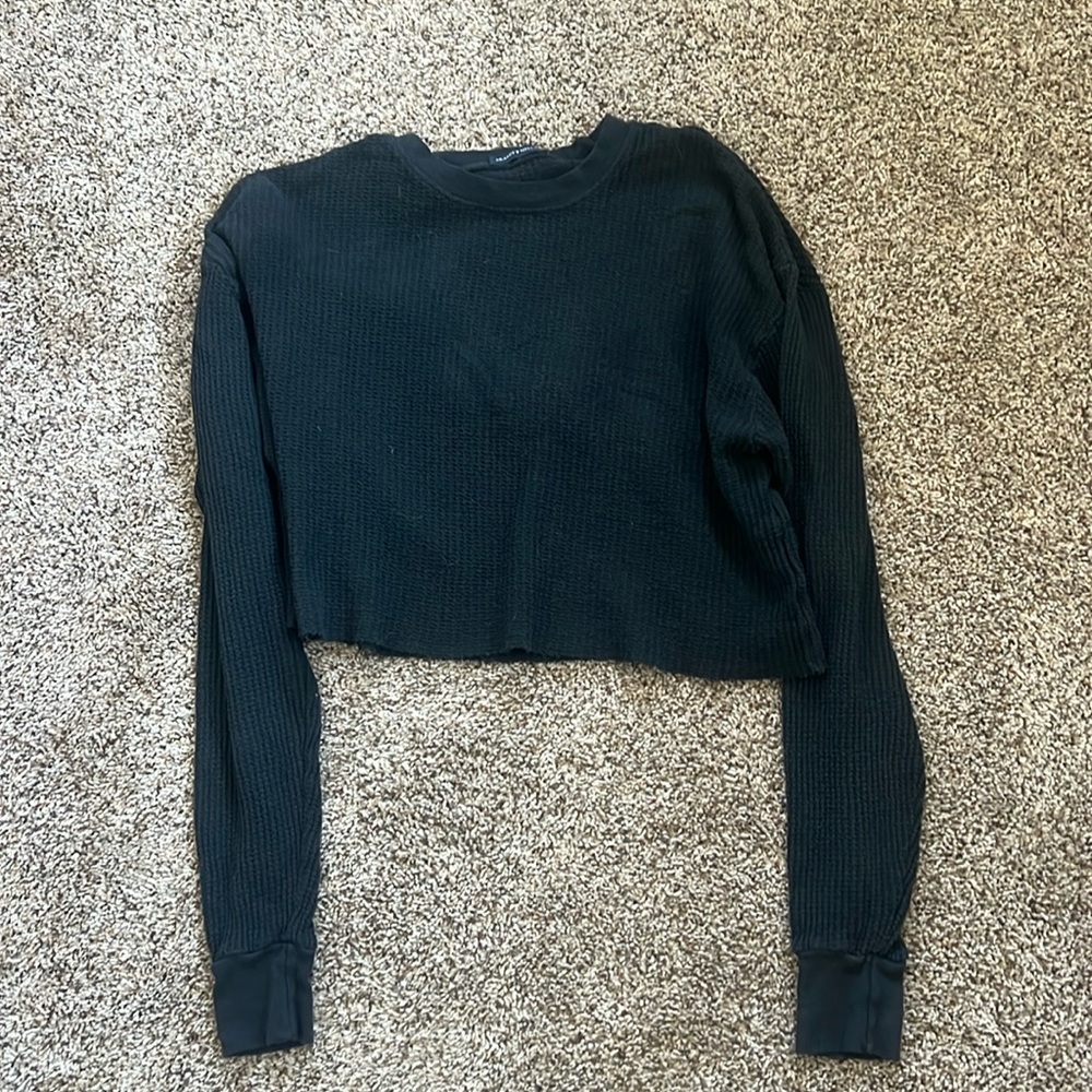 Brandy Melville, waffle long sleeve